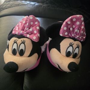 Disney Minnie Mouse 5/6 Girls Slippers